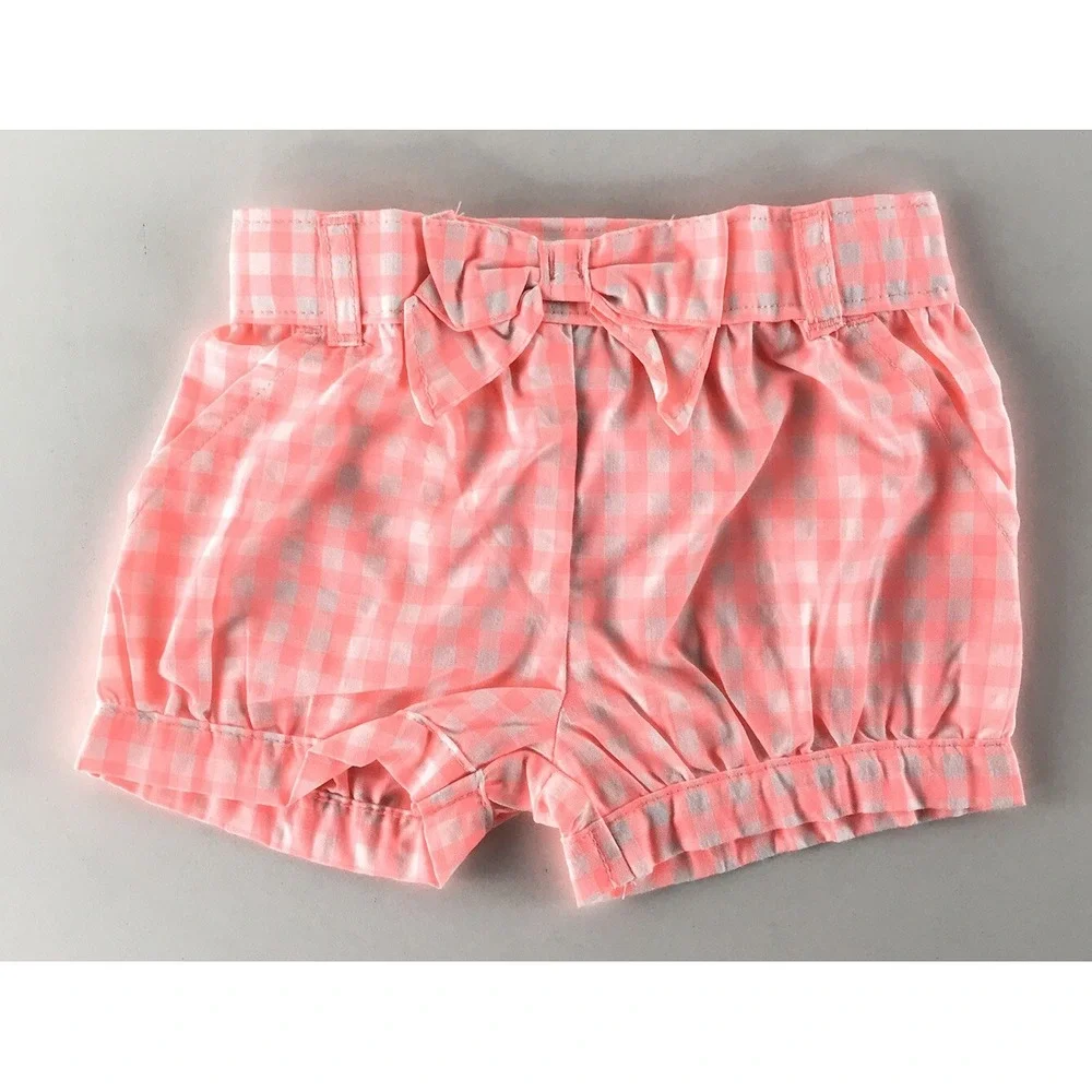 NWT Carter's Shorts Bloomers Fruit Checkered Summer Baby Girls 6 Month Set‎ Of 2